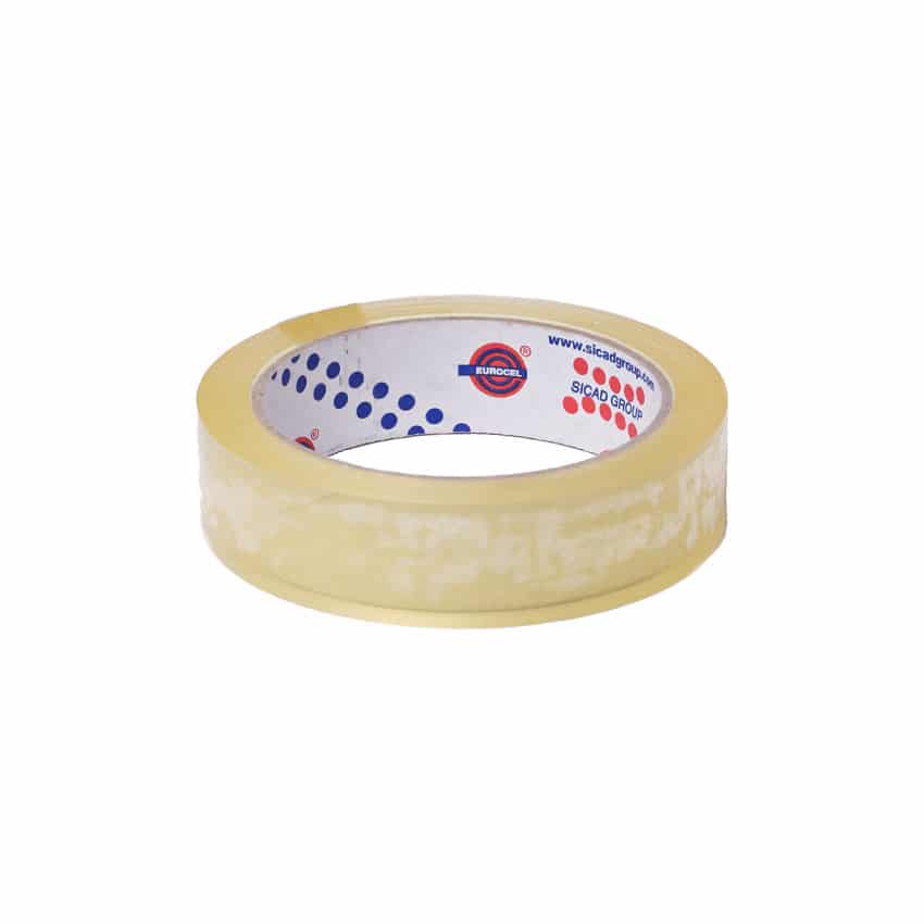 Säärekaitsme-teip hokile, PP 25 mm – läbipaistev