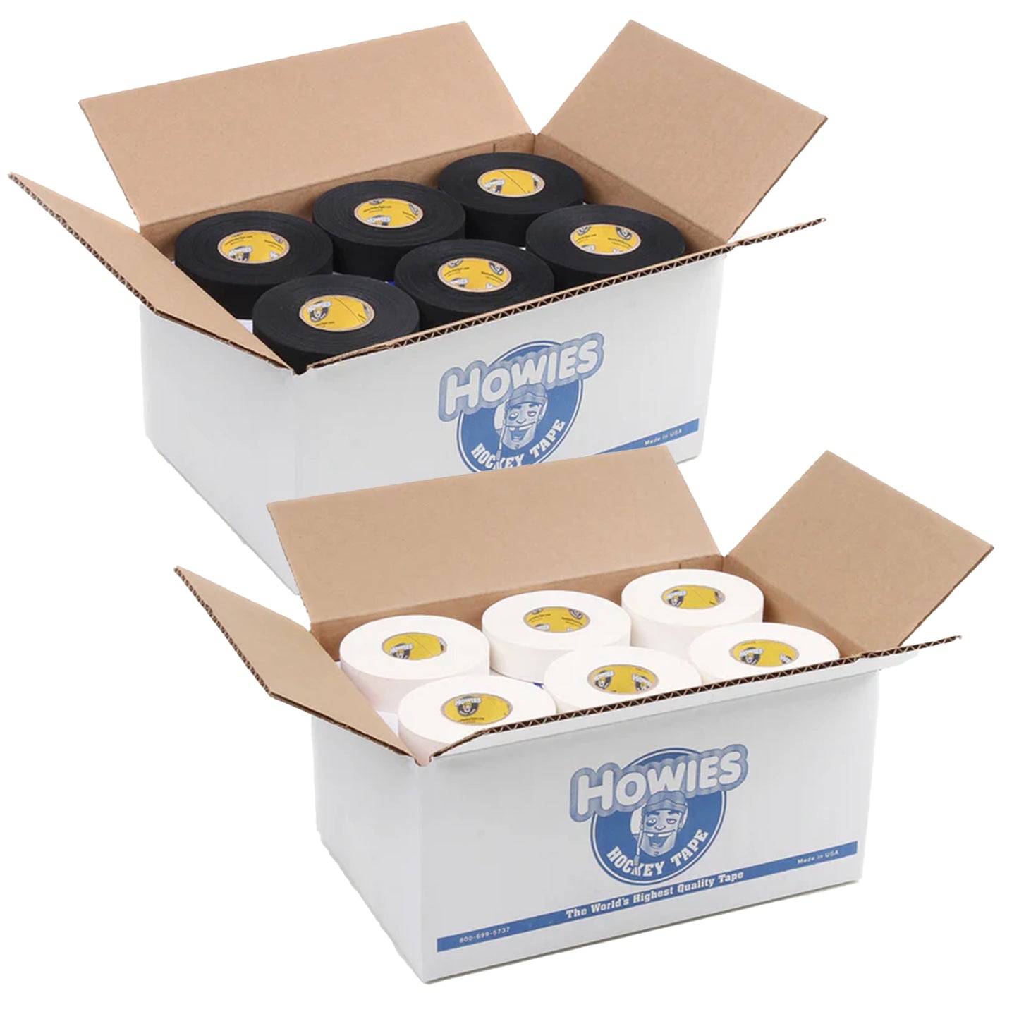 Howies Hockeytape 24 mm valge kartong