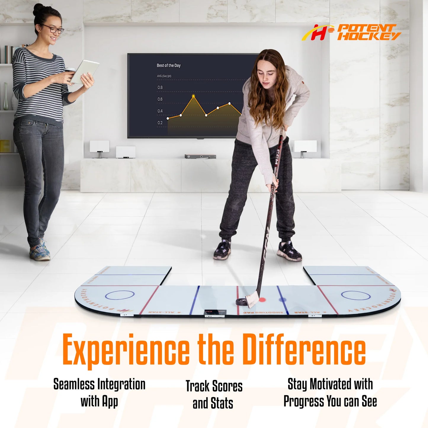 Klubbteknik Digital 270 Ultimate Dangler – Interaktiivne pucki kontrolltreening