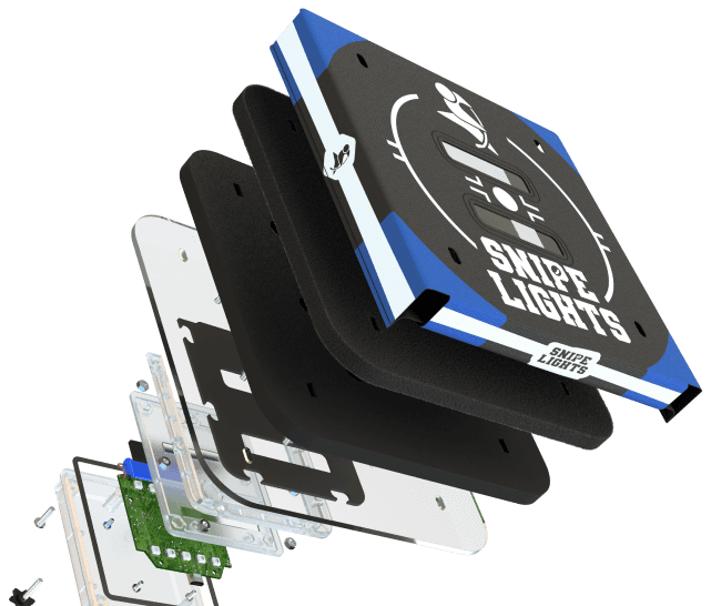 Snipe Lights – Interaktiivsed laskesihtmärgid LED-idega