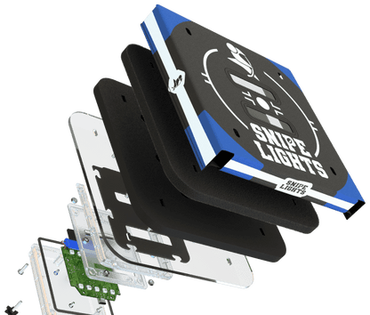 Snipe Lights – Interaktiivsed laskesihtmärgid LED-idega