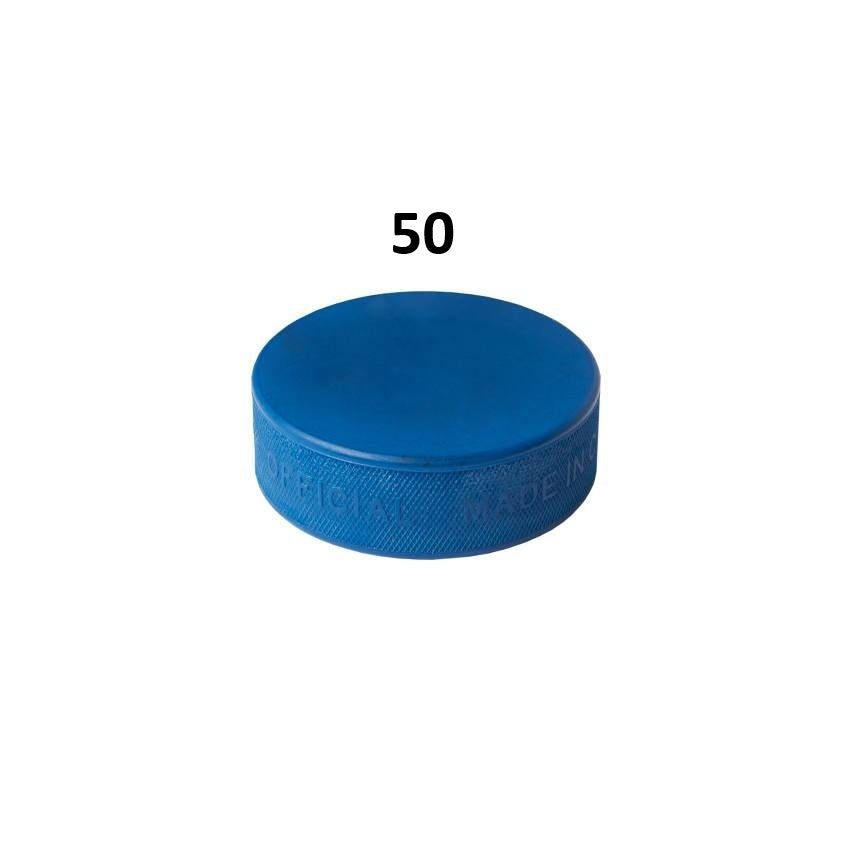 Hoki-ketas Light 125 g – noorematele mängijatele - 50-pakk