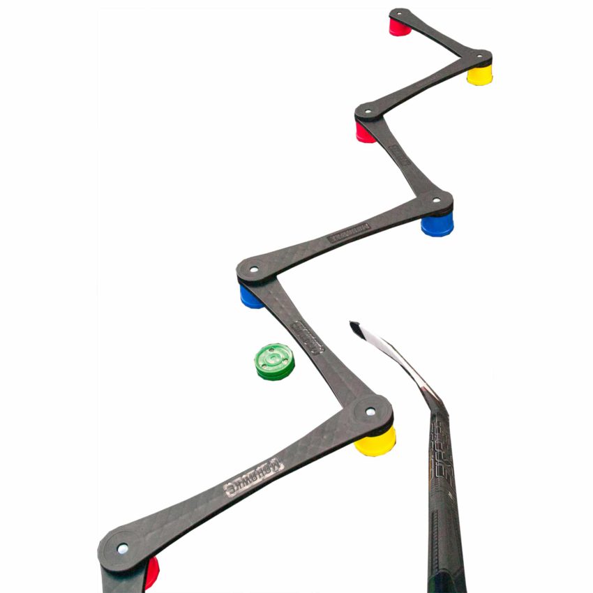 Klubbteknik Extrem Hockey Pro – Treeningseade, millel on 8 jalga ja 7 kätt