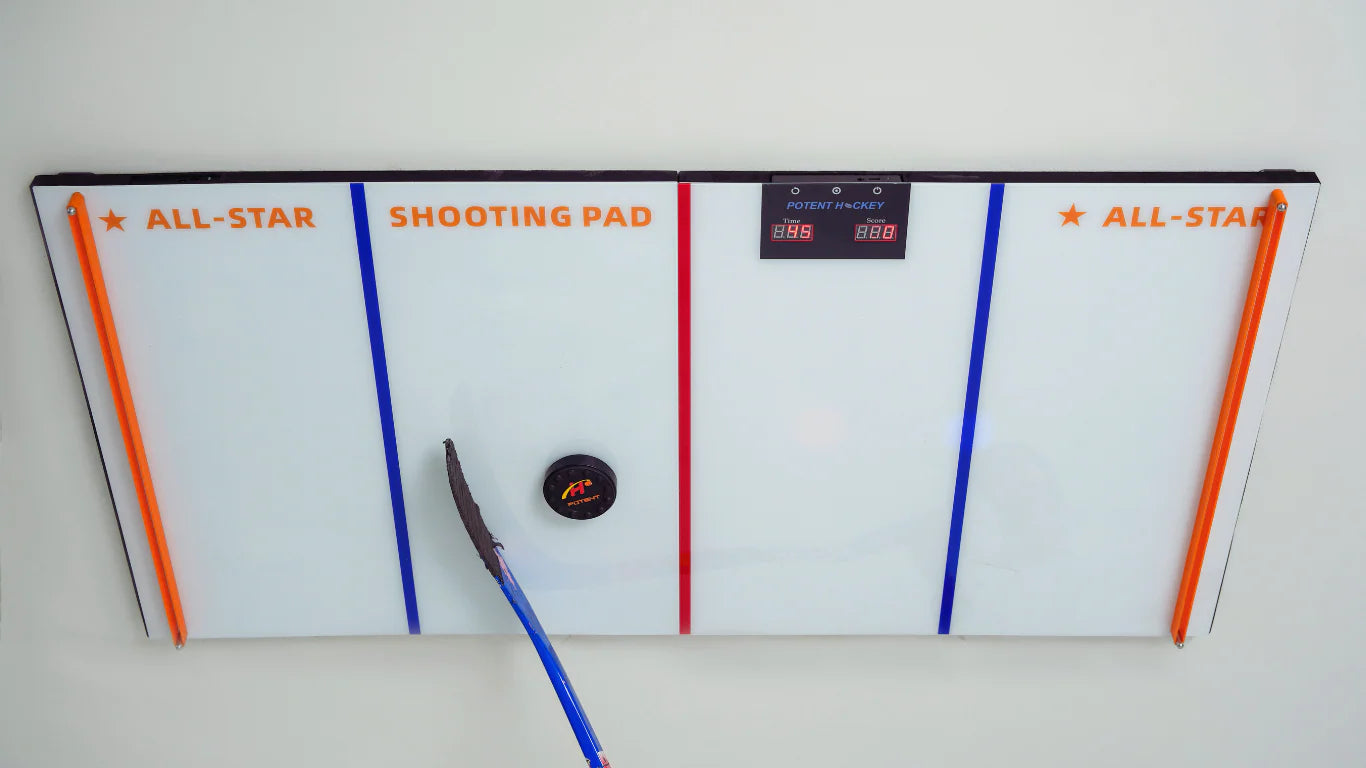 Laskeplaat Digital Hockey Mini – Interaktiivne treening puckikontrolli ja ajastuse jaoks
